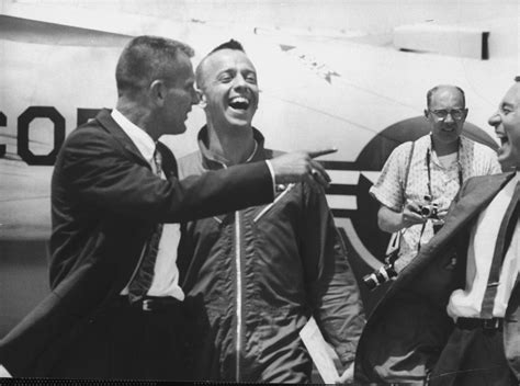 Alan Shepard Classic Photos Of The First American In Space Nasa