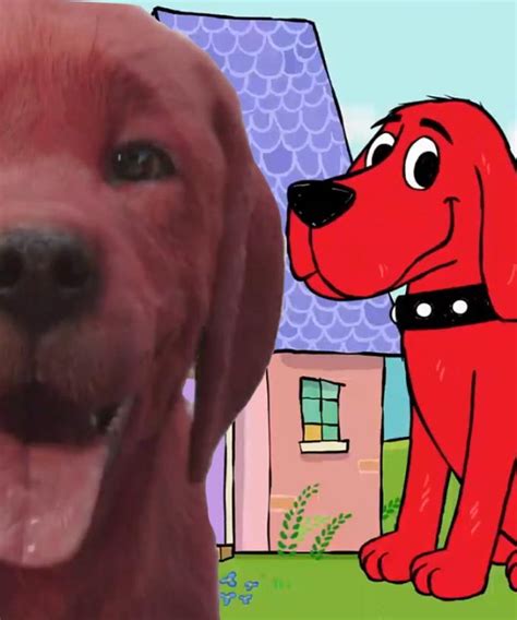 The New 'Clifford The Big Red Dog' Redesign Has Everyone Talking