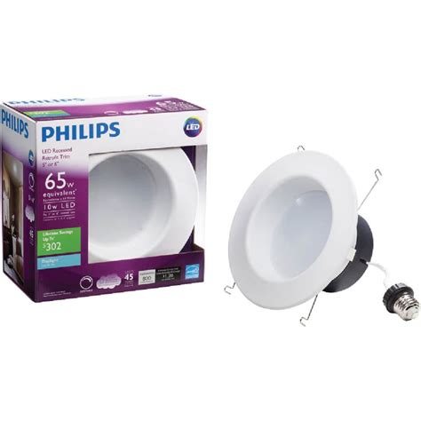 Buy Philips Retrofit 8w Led Recessed Light Kit 4 In White
