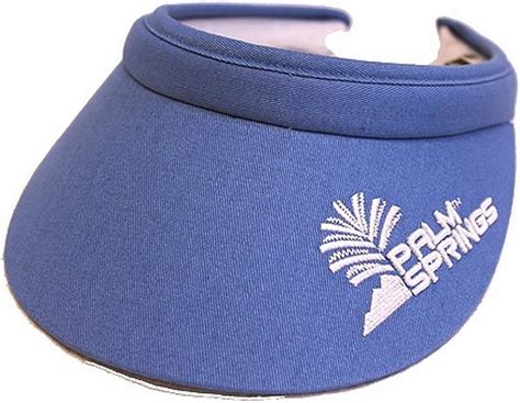 Palm Springs Ladies Golf Visor Pale Blue Uk Sports And Outdoors
