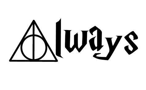 Harry Potter Stencils, Deco Harry Potter, Harry Potter Font, Always