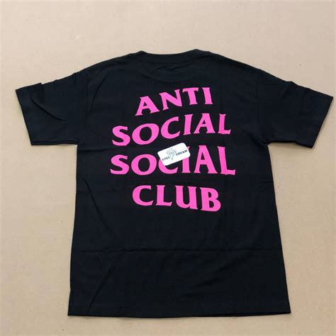Anti Social Social Club Ds Anti Social Social Club Assc Fne Black Tee S