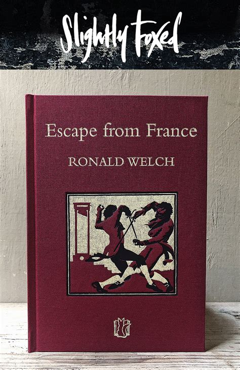 Ronald Welch | Escape from France | From the Slightly Foxed bookshelves