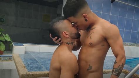 Hot Latino Have Sex Together In Bathroom