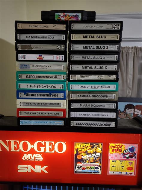 My Neo Geo MVS Collection And One AES Game R Gamecollecting