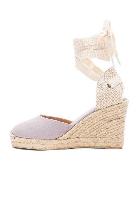 Soludos Womens Lace Up Espadrille Wedge Sandals In Gray Modesens