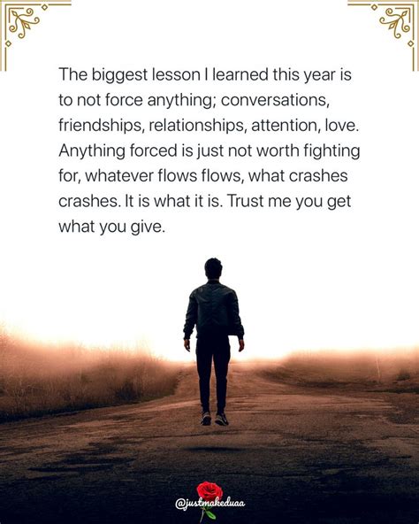 Biggest Lesson I Learned Get What You Give Lesson Learning