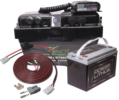 Buy Zenot 135a Lithium Dual Battery System And 40a Redarc Dc Dc Charger