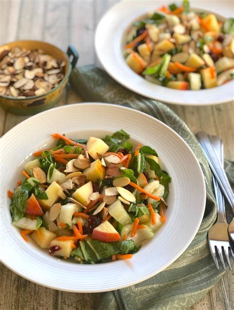 bok choy salad with apple and carrot the vegan atlas