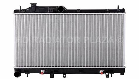 Radiator for 05-17 Subaru Crosstrek, Forester, Impreza, Legacy, Outback