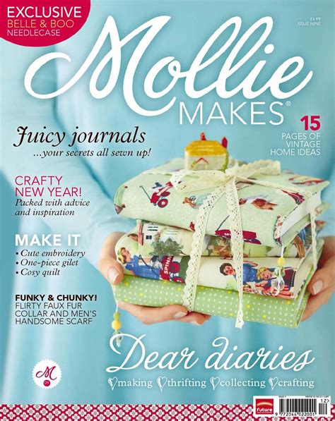 M09 Mollie Makes Magazine Crafts How To Make
