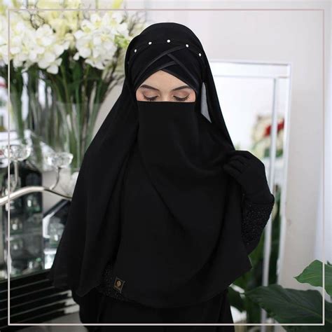 Pin By Hashir Malik On Elegant Niqab Fashion Niqab Hijab Niqab