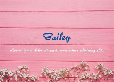 Bailey Italic Truetype Font