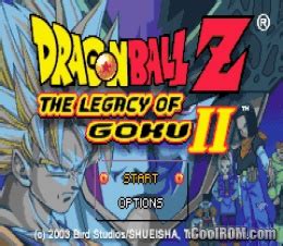 The player controls a dragon ball character and experiences various portions of the franchise. Descargar Dragonball Z - the Legacy of Goku 2 Rom