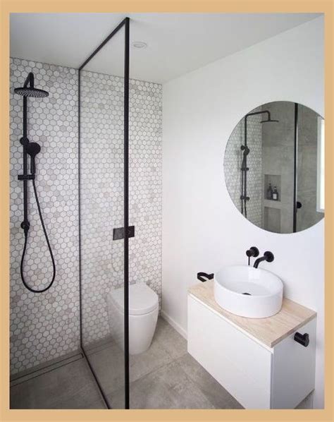 Apr 28, 2021 · add stylish sconces and a large, clawfoot tub. Penny Tile Feature Wall | Ensuite Bathroom Ideas | Modern ...