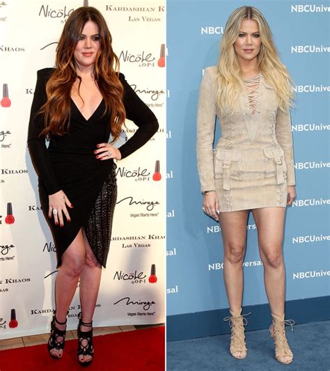 Khloe Kardashian Workout Pictures See Her Before And After Photos Hollywood Life