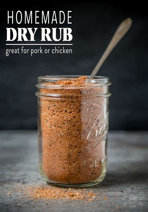 The Ultimate Homemade Dry Rub Use For Pork Or Chicken