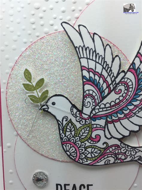 Stampin Up Dove Of Peace Stamps N Lingers