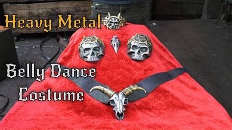 Making A Metal Belly Dancer Costume For Diana Bastet Youtube