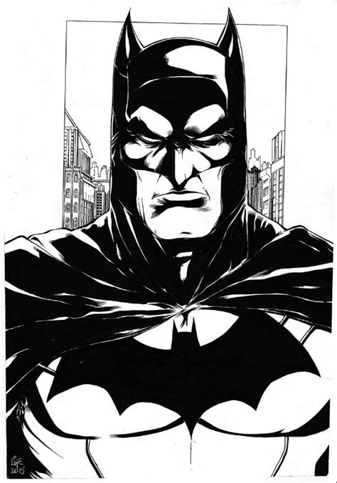 Batman New 52sold In Lipe Diazs Original Art Work By Lipe Diaz