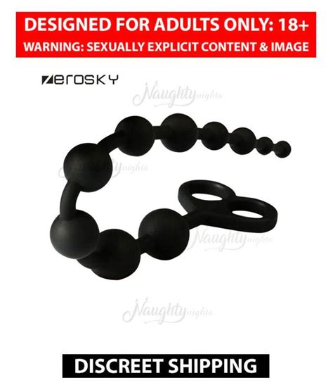 Anal Ball Butt Plug Large Size Black Anal Beads Silicone Anal Sex Toys Buy Anal Ball Butt Plug