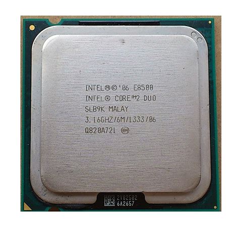 Silver Intel Core 2 Duo Cpu Processor For Desktop At Rs 299piece In