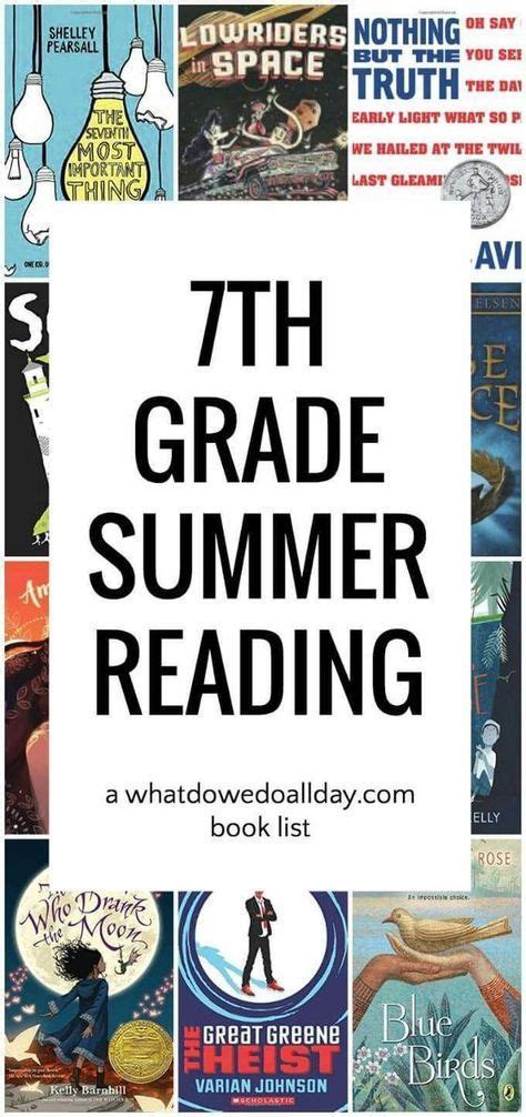 Diverse 7th Grade Summer Reading List Middle School Books Books 7th