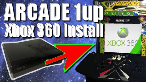 Arcade 1up Xbox 360 Installation Youtube