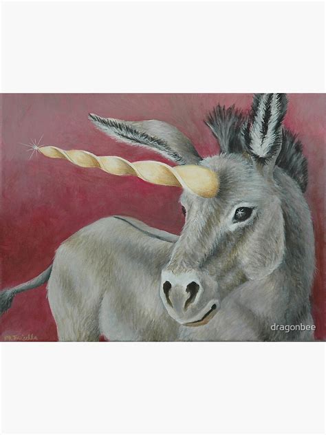 The Magnificent Unicorn Donkey Photographic Print By Dragonbee