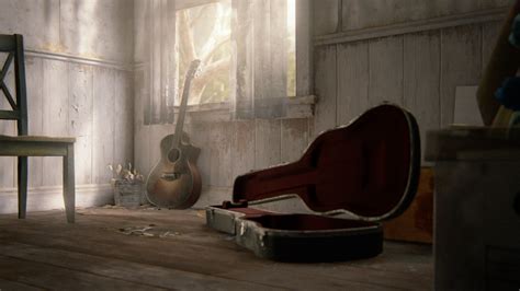 The Last Of Us Guitar Wallpaper