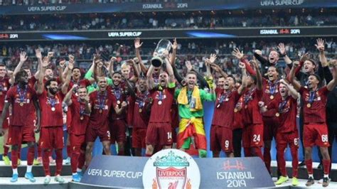 Liga champions uefa adalah kompetisi sepak bola musiman yang dibentuk pada tahun 1955. Piala Super Eropa 2019: Liverpool Sandingkan Piala Liga ...