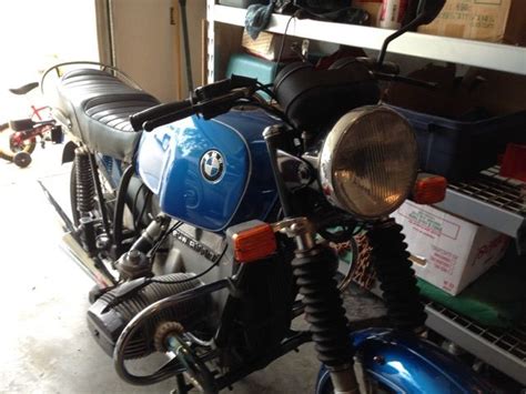1977 Blue Bmw R1007 Low Mileage With Lots Of Nos Parts