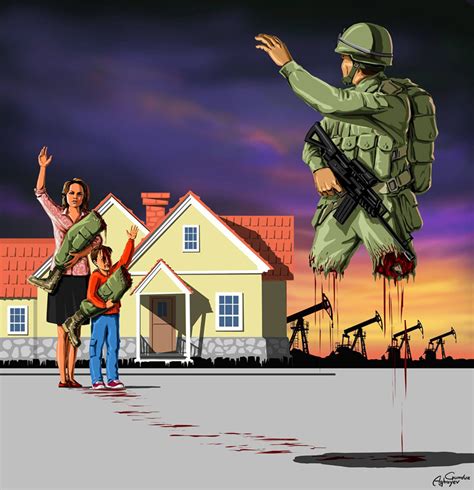 Horrors Of Modern Wars In 10 Satirical Illustrations