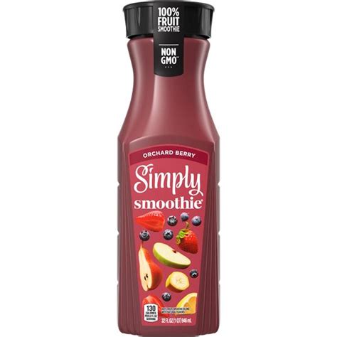 Simply Smoothie Orchard Berry Fruit Smoothie Blend | Hy-Vee Aisles ...