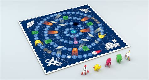 Awe Your Spaceman With This Free Board Game For Kids 4 Easy Busy Boards