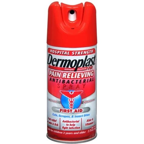 Dermoplast Antibacterial Pain Relieving Spray 275 Oz Pack Of 2
