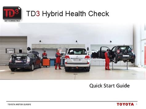 TD Hybrid Health Check Quick Start Guide