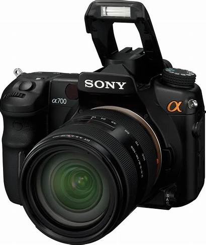 Camera Sony Cameras Transparent Clipart Lens Logos