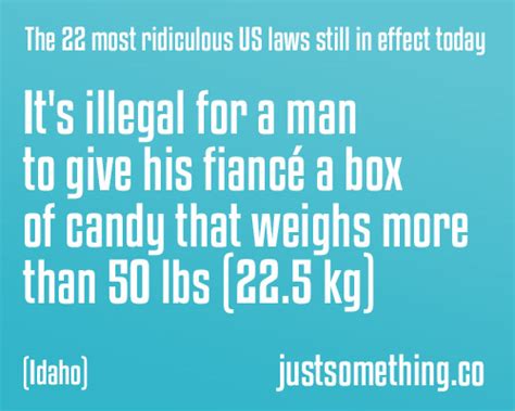 22 Weird And Crazy Us Laws Still In Effect Today Page 2 Of 2