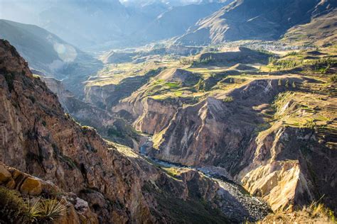 Visiting Colca Canyon Near Arequipa Peru