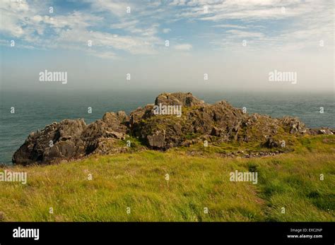 Bank Of Sea Fog Approaching The Isle Of Whithorn Stock Photo Alamy