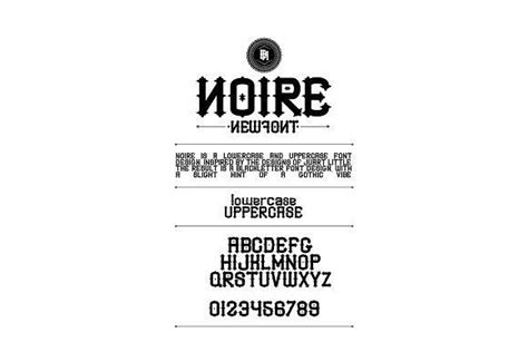 Noire Font Lettering Fonts Fonts Design Decorative Font