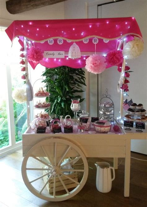 Think Pink Ihr Candywagen Für Ihre Hochzeit Auch Als Candybar