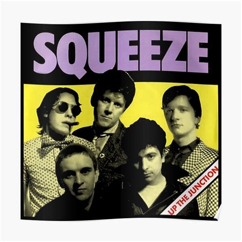 Squeeze Band Poster For Sale By Sawylsayer Redbubble