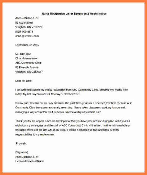 Since this is notice is in a letter format, addresses for both the sender and receiver should be indicated. 3+ 2 week notice letter template | Marital Settlements ...