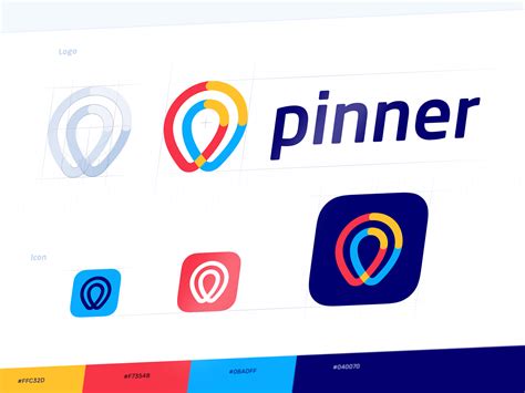 Pinner Logo Design By Tubik On Dribbble