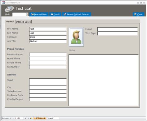 Customer Service Database Template Customer Service Database Software