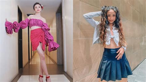 look maymay entrata s cool travel outfits in new york