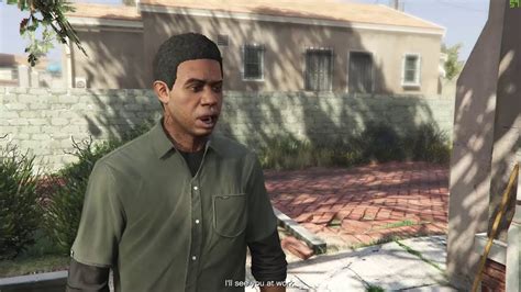 Lamar Roasts Franklin Original Scene Gta V Youtube