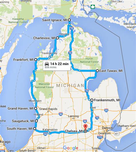 10 Of The Best Road Trips You Can Take In Michigan Road Trip Fun